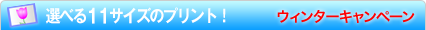 選べる11種類のプリント！キャンペーン実施中！